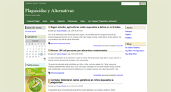 Desktop Screenshot of plaguicidas-y-alternativas.org